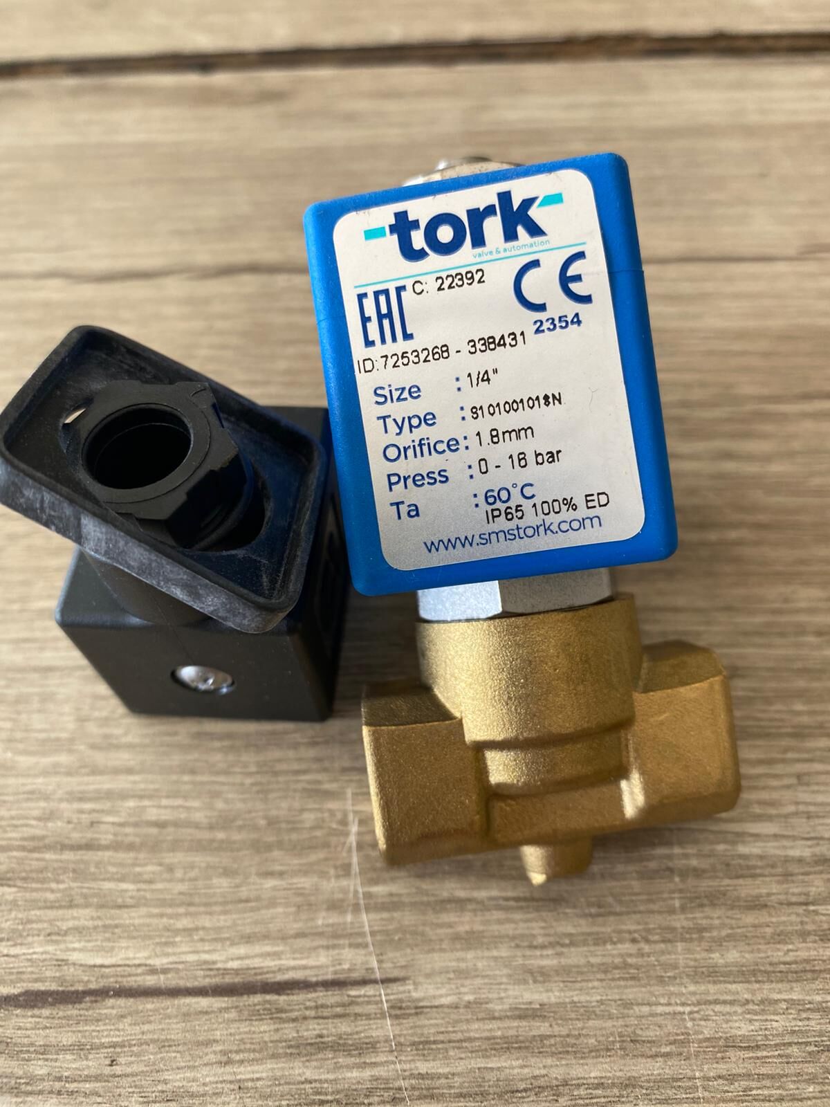 TORK Selenoid Valf  1/4''