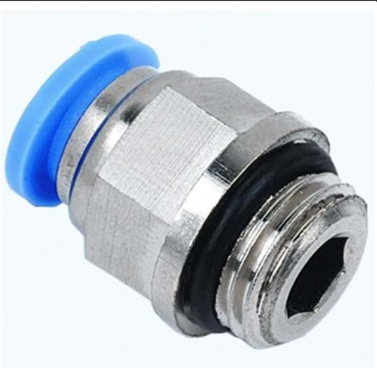 ZETAIR 1/4''-10MM DÜZ REKOR