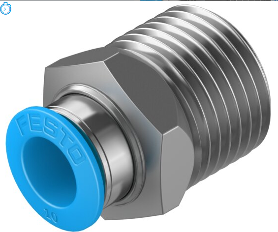 QS-1/2-10 Otomatik bağlantı rakoru