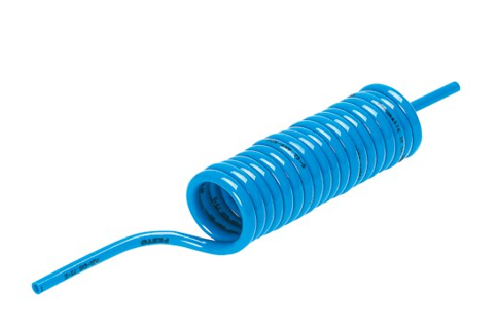 PUN-12X2-S-2-BL Spiral plastik hortum