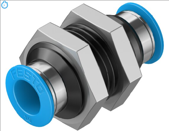 QSS-10-50 Perde geçiş rakoru (çabuk bağlantılı)